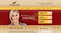 Desktop Screenshot of jtadrosdental.com